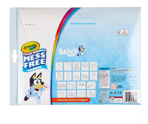 CRAYOLA COLOUR WONDER MESS FREE BLUEY - Image 4