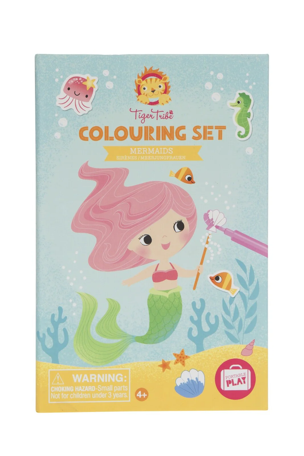 TIGER TRIBE - COLOURING SET MERMAIDS