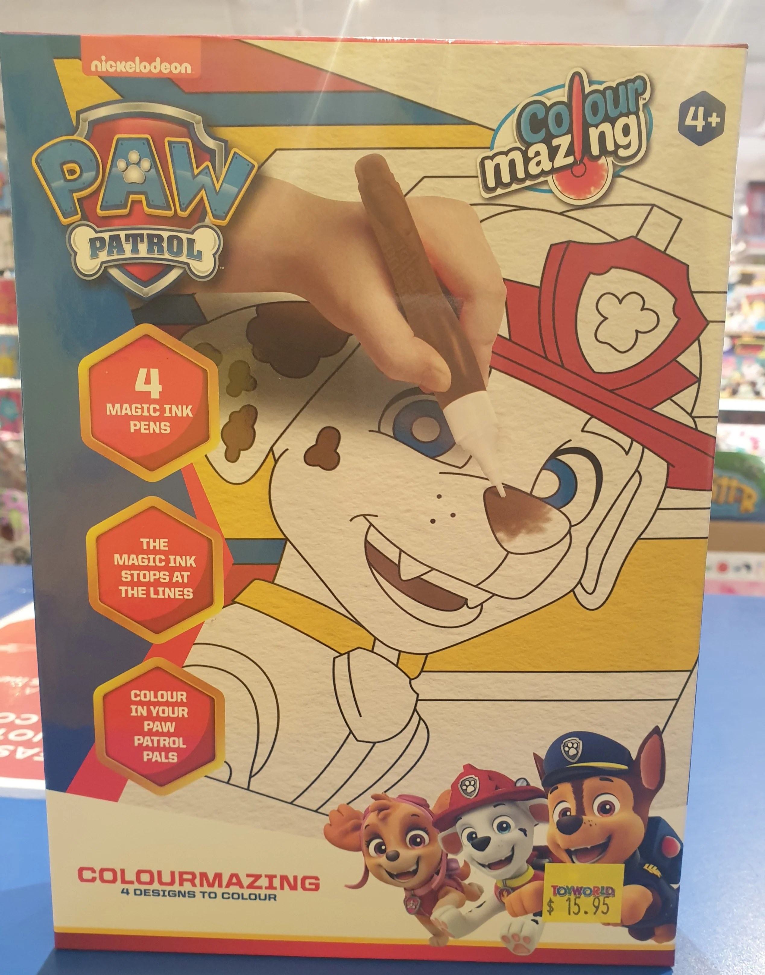 COLOURMAZING PAW PATROL