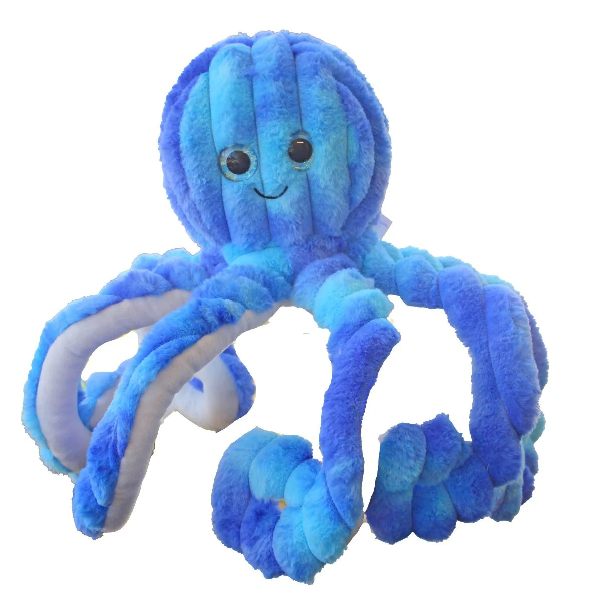COTTON CANDY 50CM TIE DYED OCTOPUS - INKY BLUE