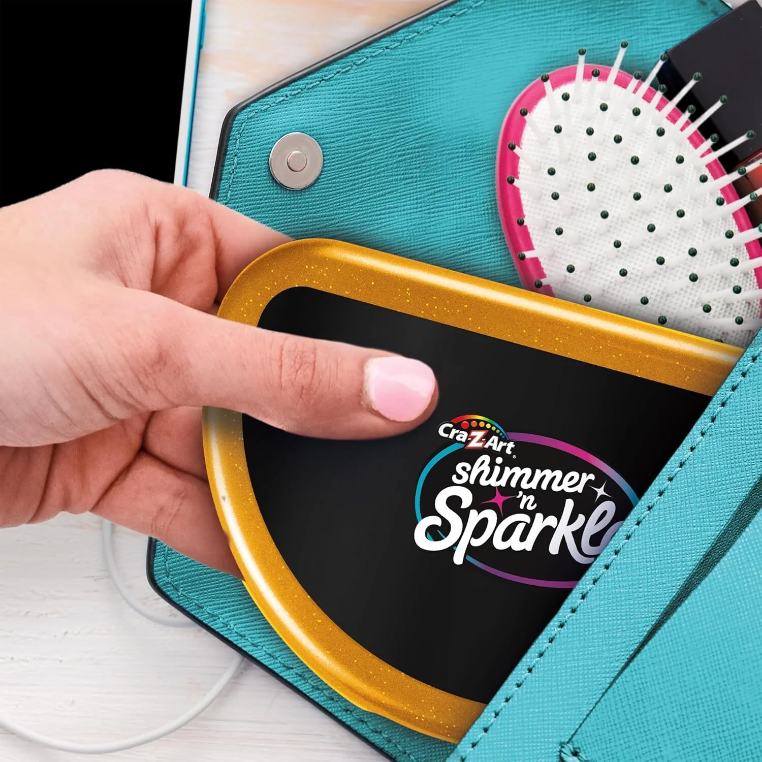 CRA-Z-ART SHIMMER 'N SPARKLE ALL IN ONE BEAUTY COMPACT - Image 3