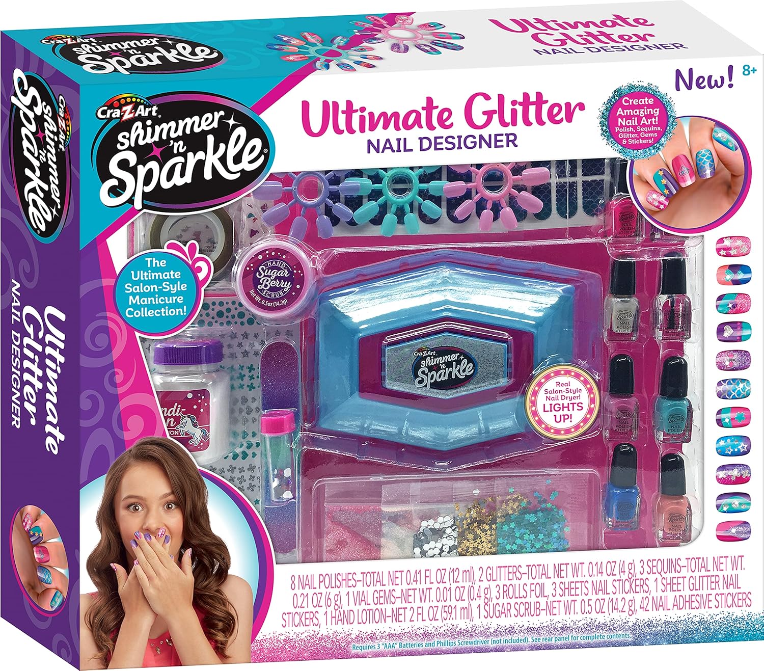 SHIMMER N SPARKLE ULTIMATE GLITTER NAIL DESIGNER - Image 2