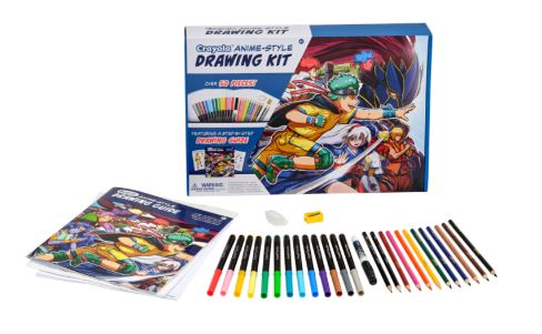 CRAYOLA ANIME -STYLE DRAWING KIT- LEARN TO DRAW - Image 3