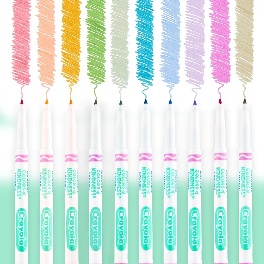 CRAYOLA COLORS OF KINDNESS WASHABLE MARKERS - Image 2