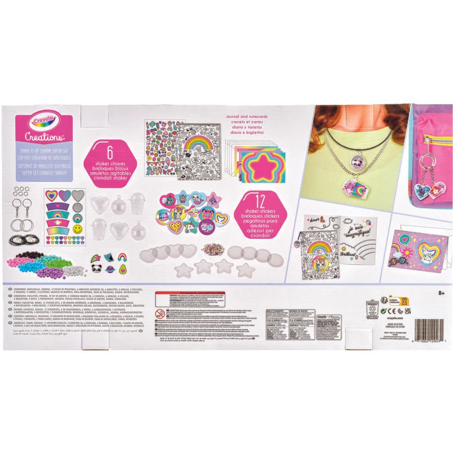 CRAYOLA CREATIONS - SHAKE IT UP! CHARMS & STICKERS SUPER SET - Image 2