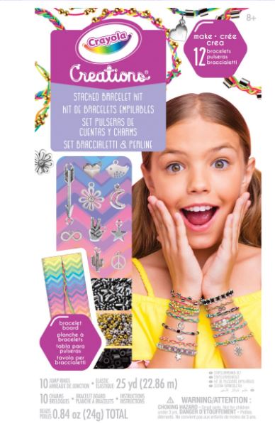 CRAYOLA CREATIONS - STACKED BRACELET KIT