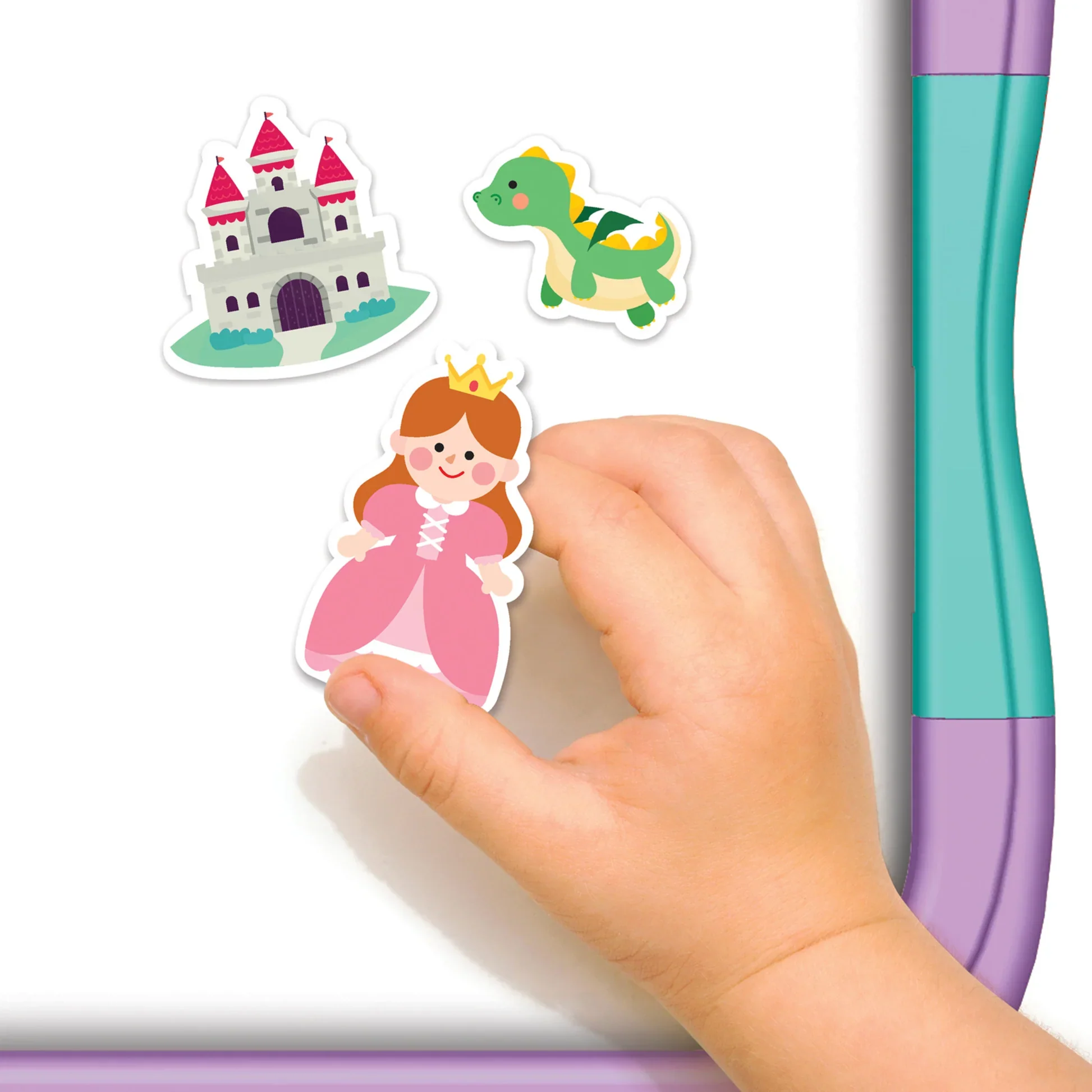 CRAYOLA READY TO PLAY DOUBLE SIDED BOARD AND STORYBOOK MAGNETIC PLAYSET - Image 5