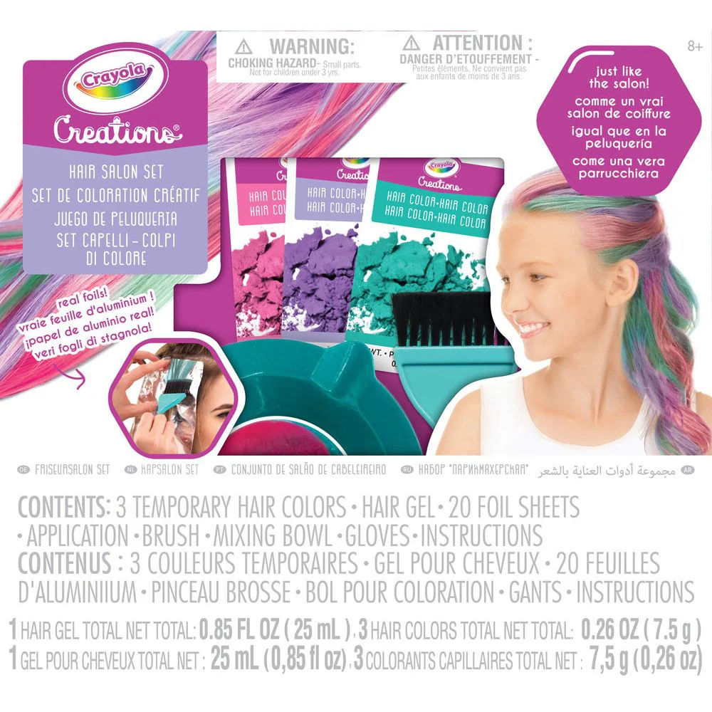 CRAYOLA CREATION HAIR SALON SET