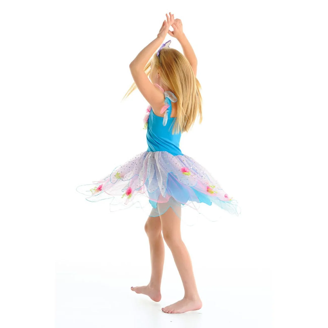 CRYSTAL FAIRY DRESS - TURQUOISE SMALL - Image 2