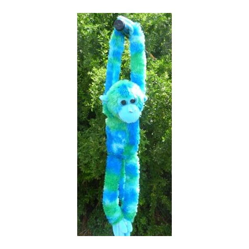 COTTON CANDY HANGING MONKEY PALE BLUE