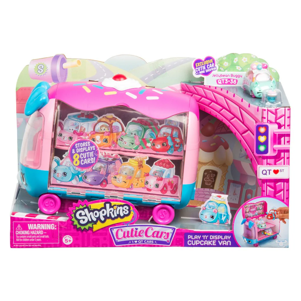 CUTIE CAR SHOPKINS S3 COLLECTOR VAN