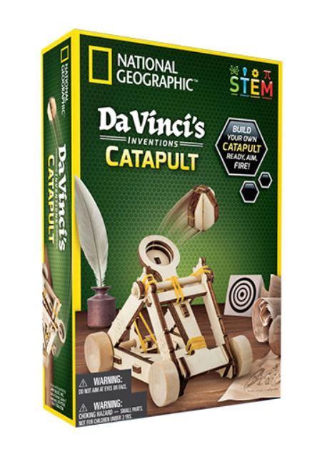 DA VINCIS INVENTIONS CATAPULT