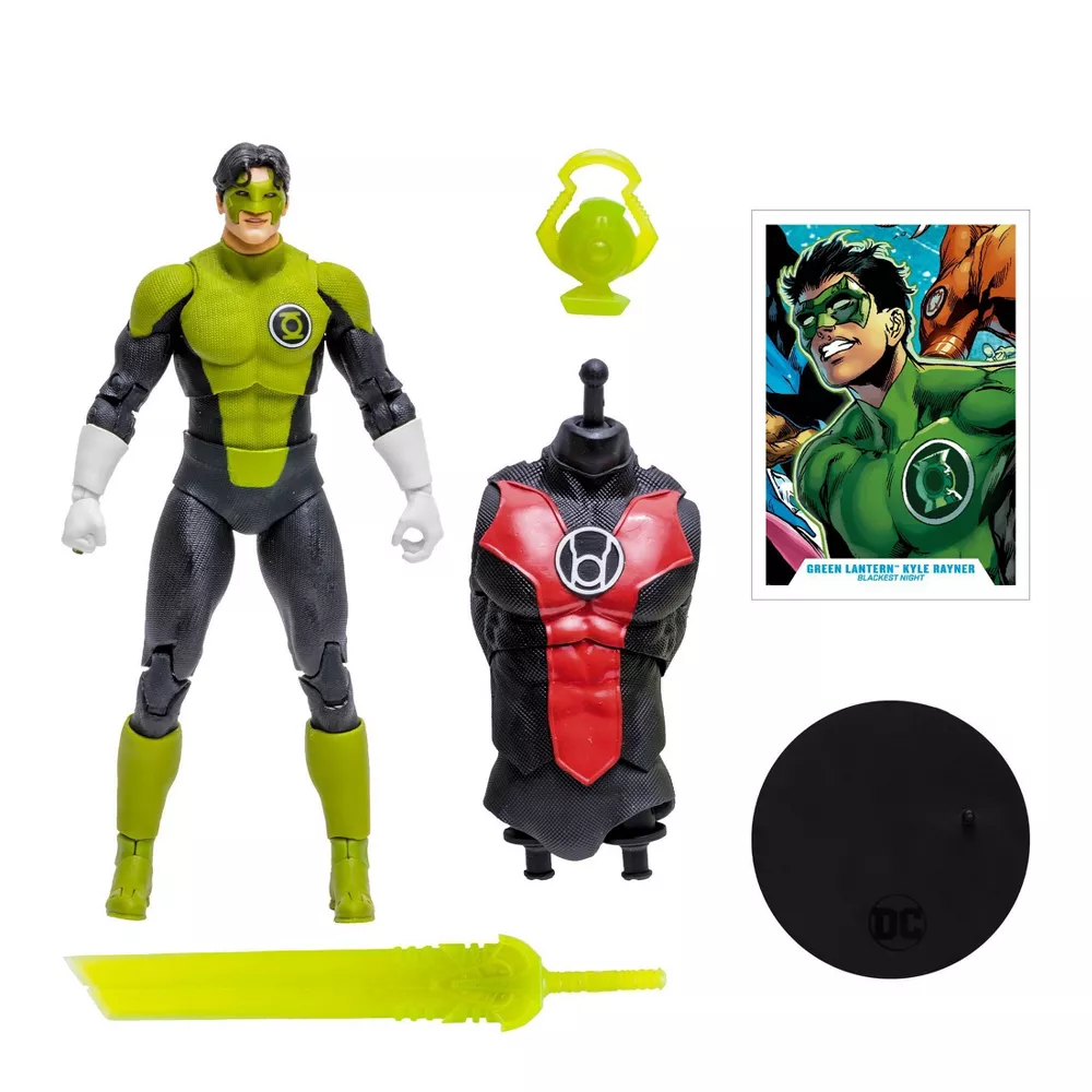 DC 7IN FIGURES BLACKEST NIGHT GREEN LANTERN KYLE RAYNER - Image 2
