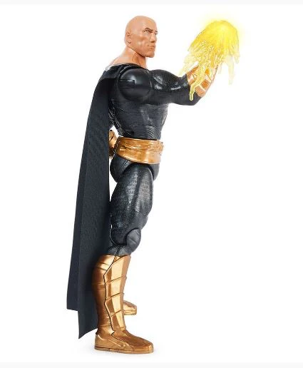 DC POWER PUNCH BLACK ADAM 12" FEATURE FIGURE - Image 4