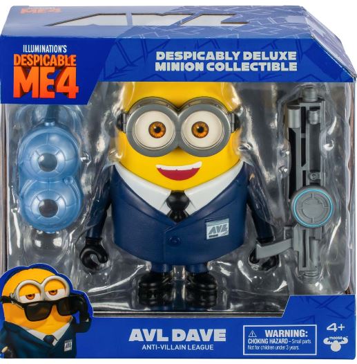 DESPICABLE ME 4: AVL SQUAD MEGA MINION 14CM ACTION FIGURE – AVL DAVE