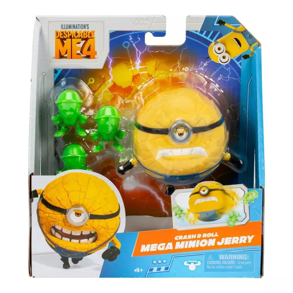 DESPICABLE ME 4 - CRUSH AND ROLL MEGA MINION JERRY