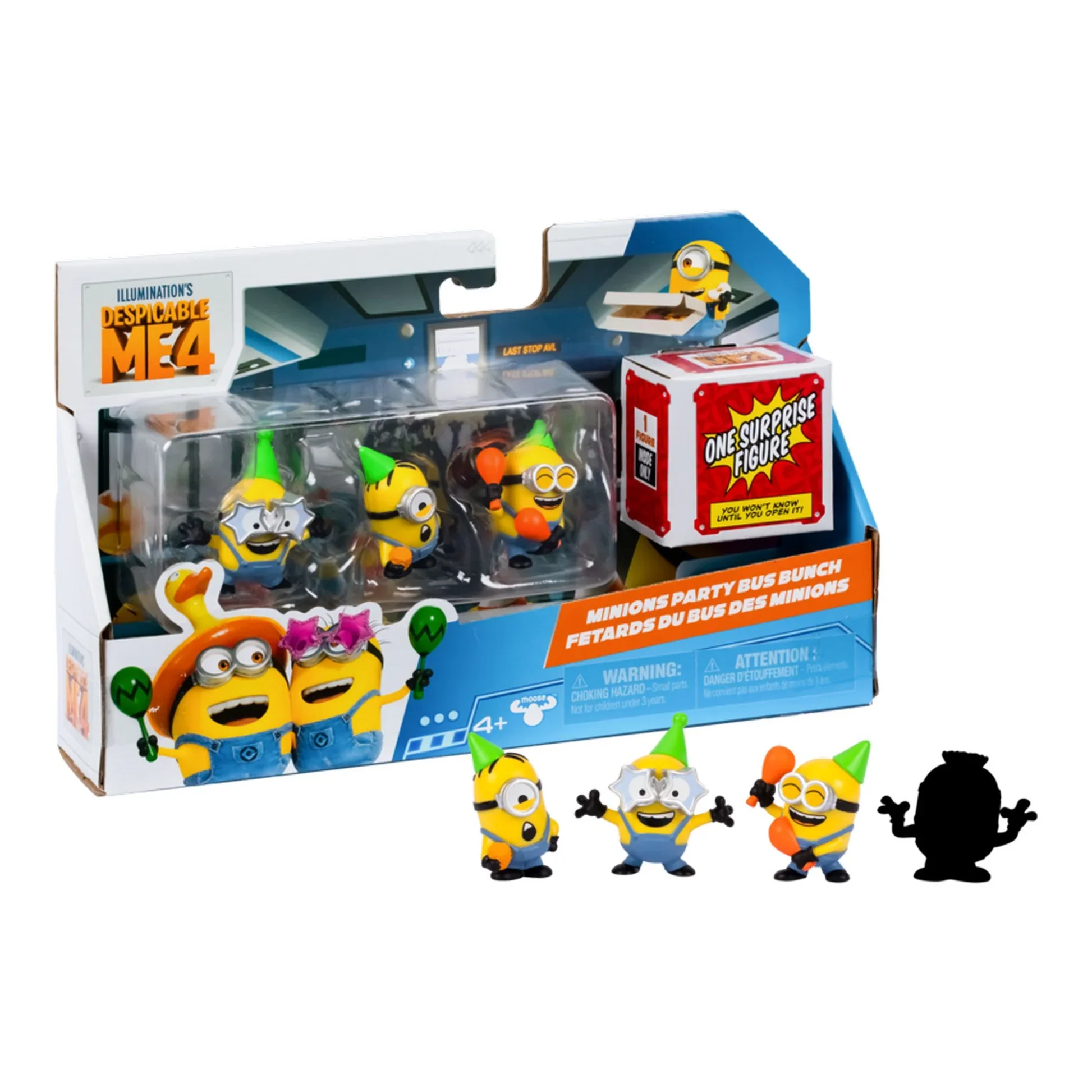 DESPICABLE ME 4  - MINIONS PARTY BUS BUNCH