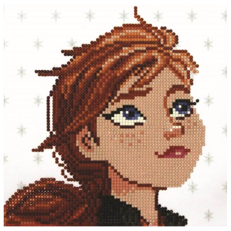 DIAMOND DOTZ - FROZEN 2 ANNA 22x22CM