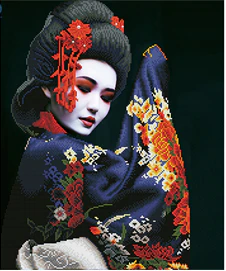 DIAMOND DOTZ - KYOTO BEAUTY 50x60cm