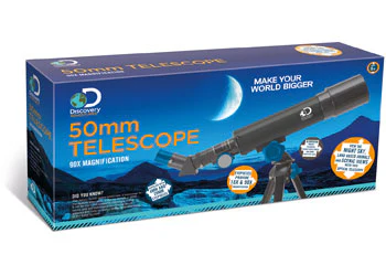 DISCOVERY ADVENTURES - 50MM ASTRONOMICAL TELESCOPE