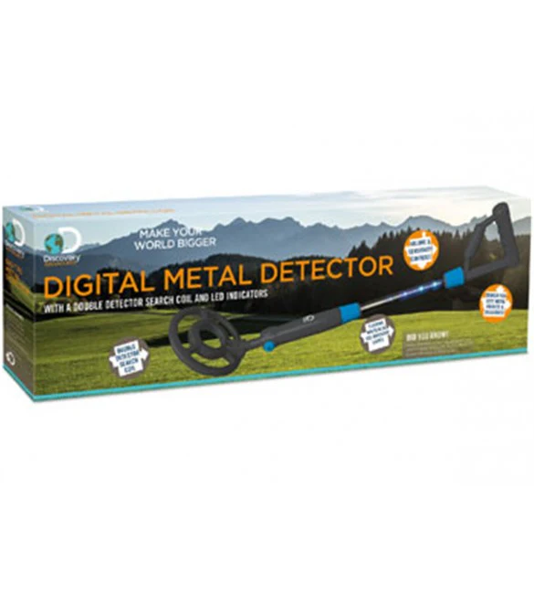 DISCOVERY ADVENTURES - LED DIGITAL METAL DETECTOR