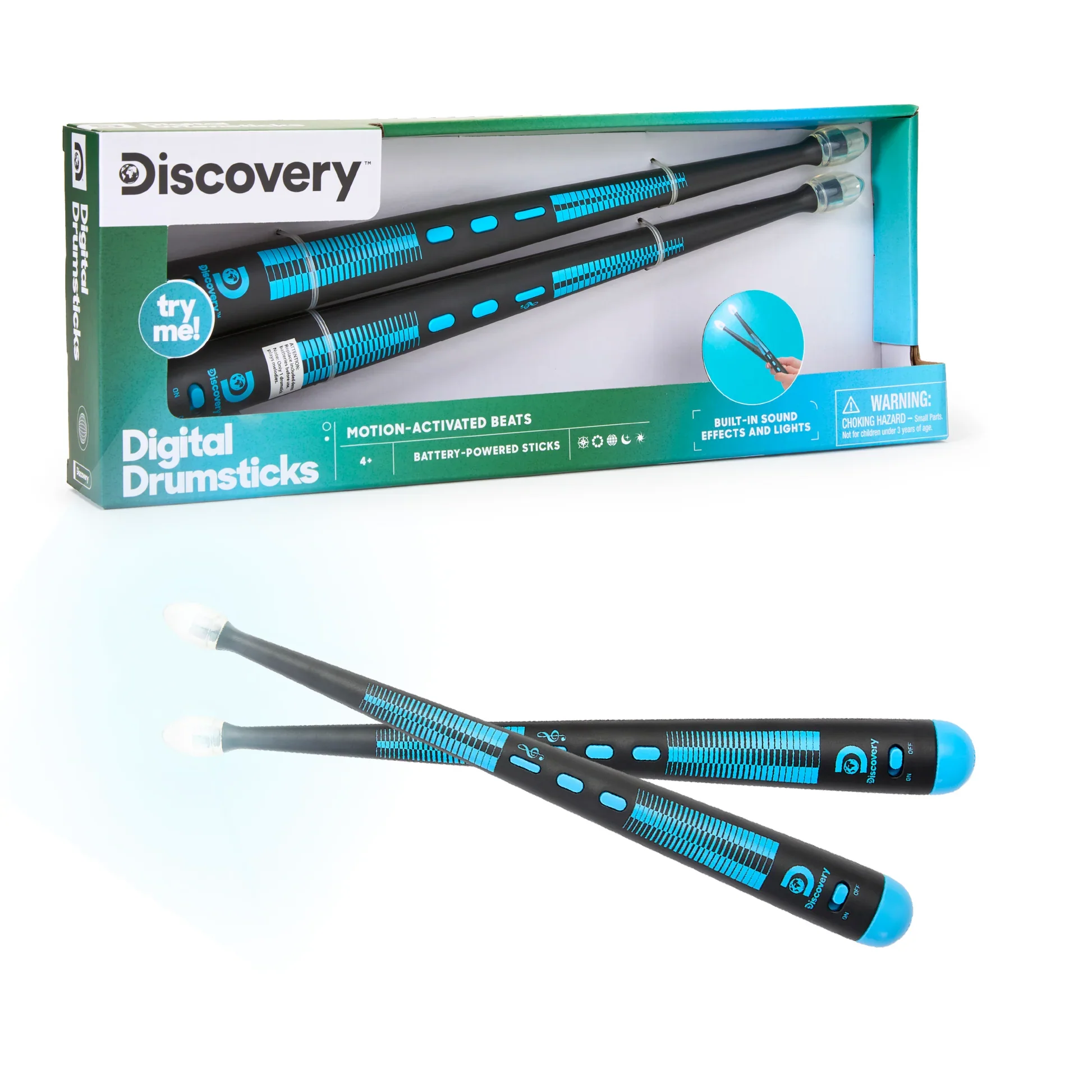 DISCOVERY - DIGITAL MOTION ACTIVATED DRUM STICKS