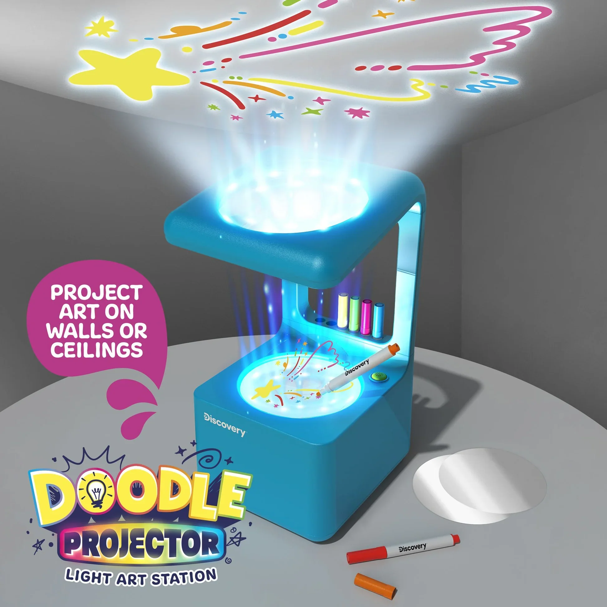 DISCOVERY - DOODLE PROJECTOR LIGHT ART STATION - Image 3