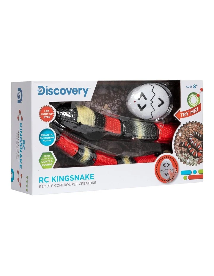 DISCOVERY RC KINGSNAKE LED INFRARED CONTROLLED ACTION DINOSAUR