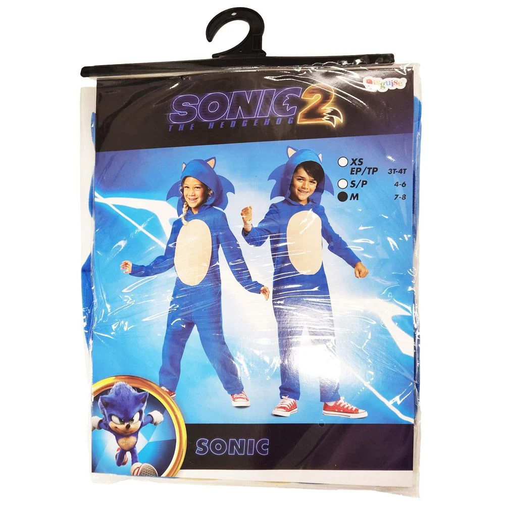 DISGUISE SONIC 2 THE HEDGEHOG MOVIE COSTUME - M - Image 4