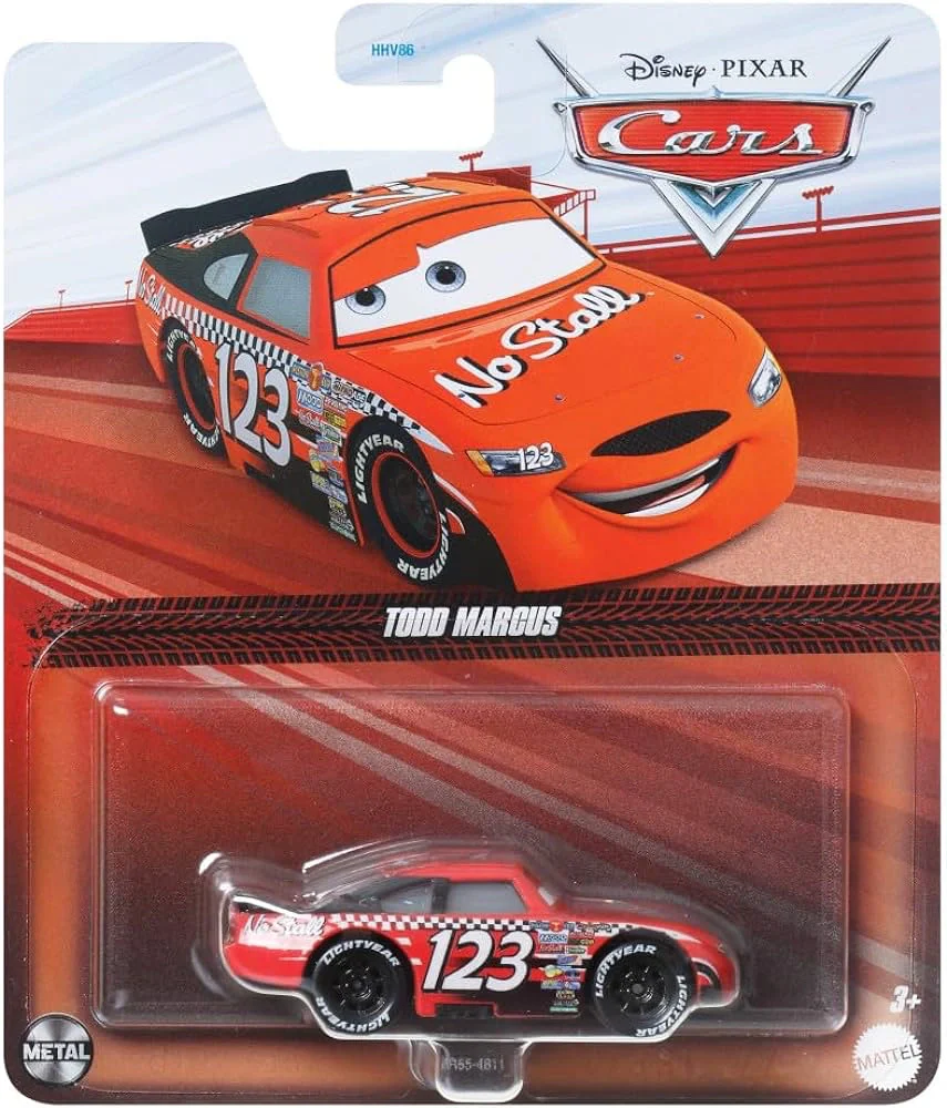 DISNEY CARS 3 DIECAST ASSORTED SINGLES - TODD MARCUS