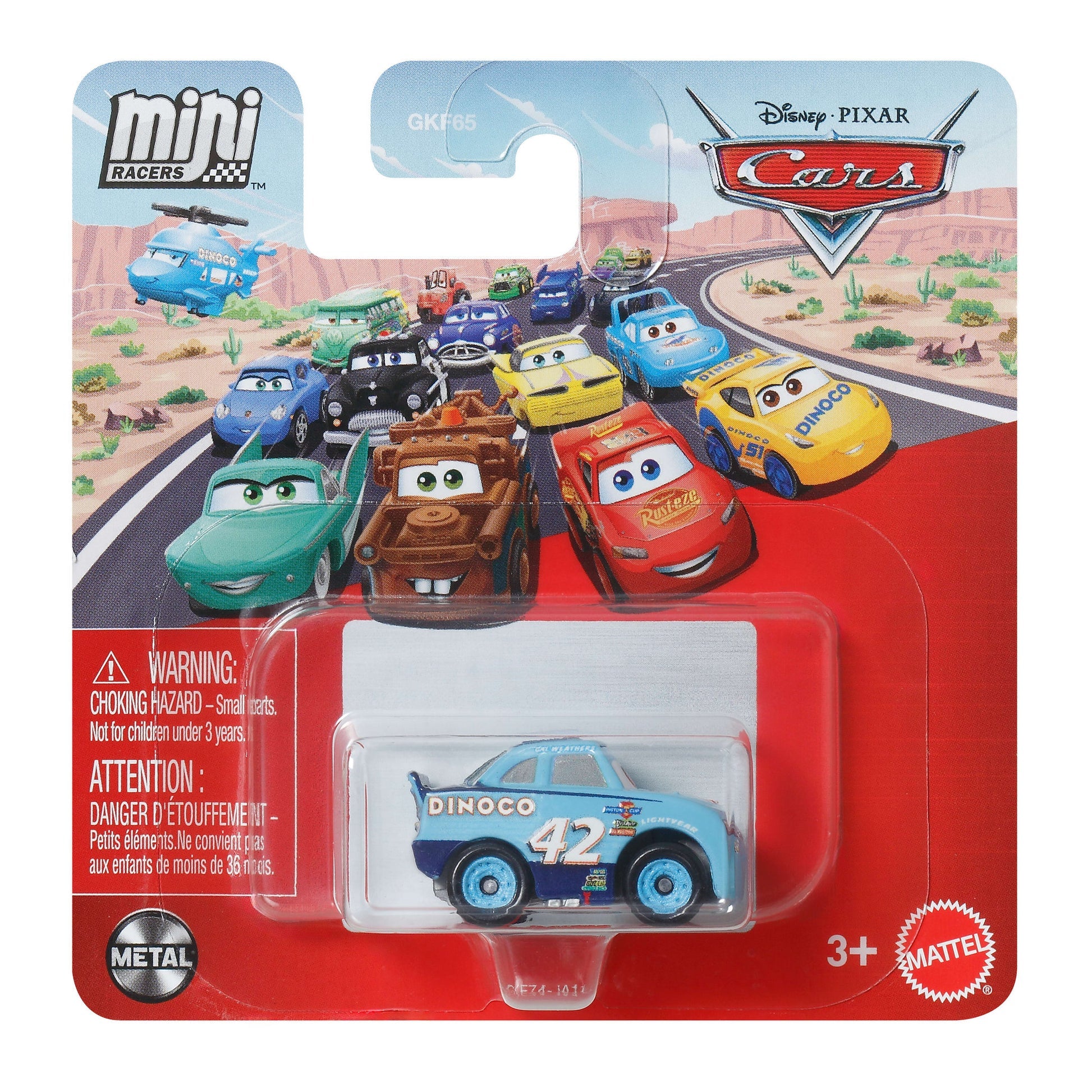 DISNEY CARS MINI RACERS - CAL WEATHERS