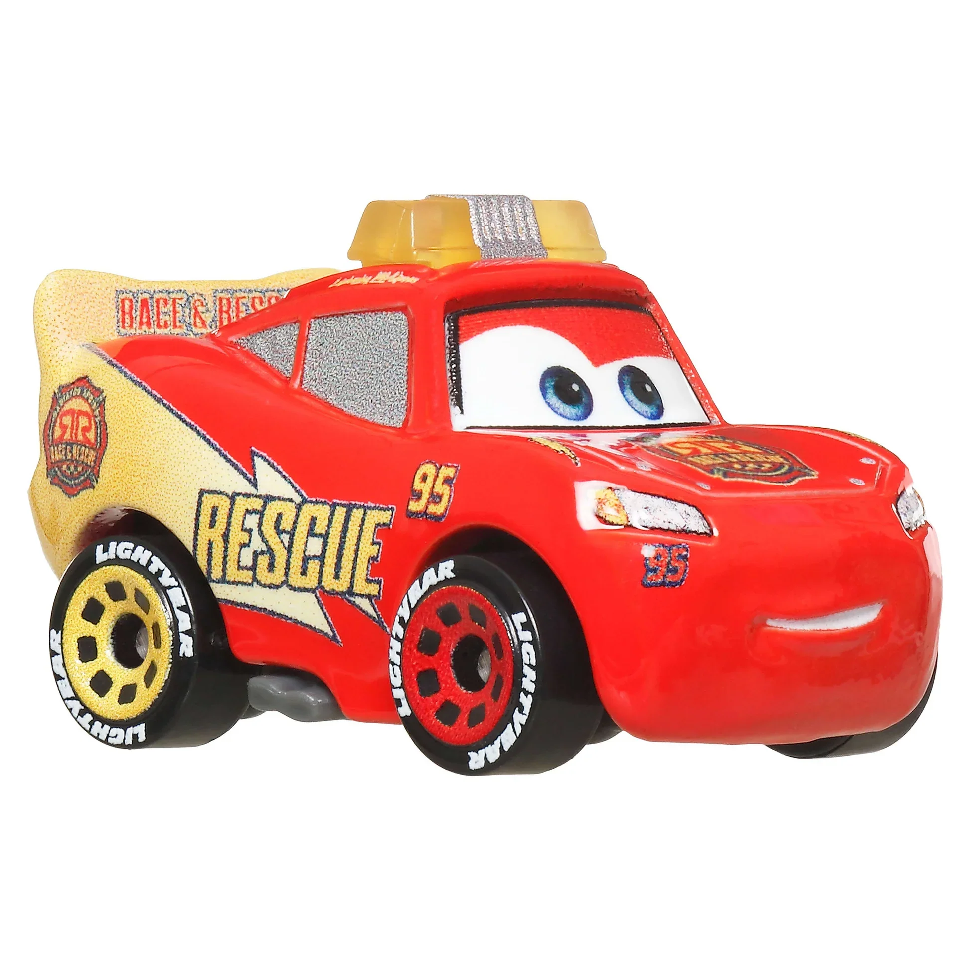 DISNEY CARS MINI RACERS - RACE & RESCUE LIGHTNING MCQUEEN - Image 3