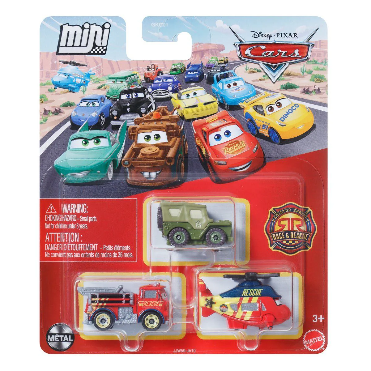 DISNEY CARS MINIS 3 PACK