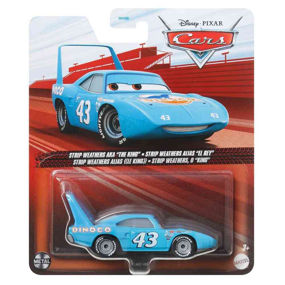 DISNEY CARS ON THE ROAD DIECAST ASSORTED SINGLES - STRIP WEATHERS AKA -THE KING