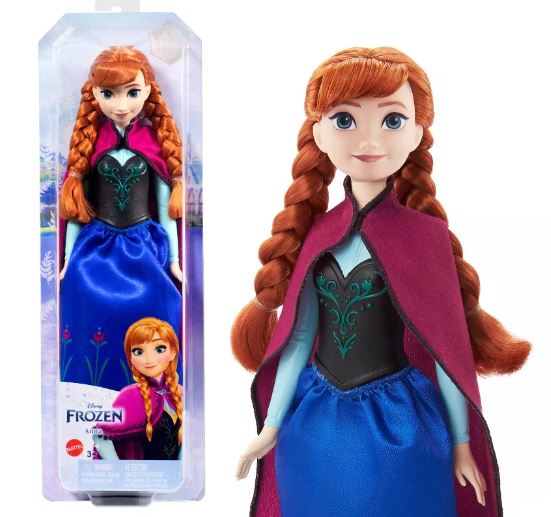 DISNEY PRINCESS 100 YEARS CELEBRATION - FROZEN 1 ANNA IN WINTER WEAR DOLL - Image 2