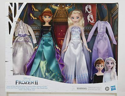 DISNEY FROZEN ANNA & ELSA ROYAL FASHION