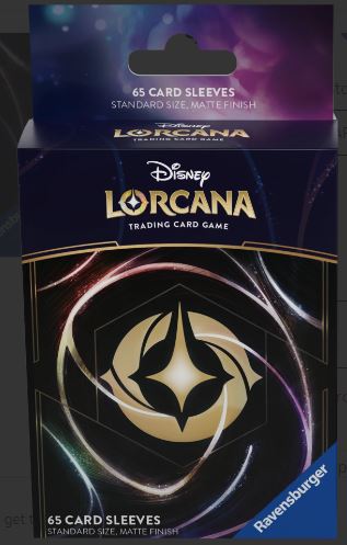 DISNEY LORCANA TCG EVERGREEN BRANDED CARD SLEEVES