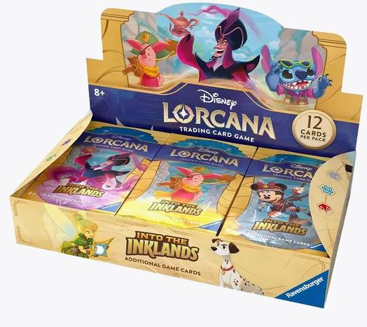 DISNEY LORCANA TCG INTO THE INKLANDS BOOSTER BOX 24 PACK