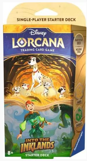 DISNEY LORCANA TCG INTO THE INKLANDS STARTER DECK AMBER & EMERALD - Image 2