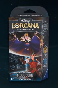 DISNEY LORCANA TCG RISE OF THE FLOODBORN STARTER DECK - TACTICAL TEAMWORK