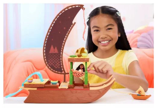 DISNEY MOANA 2 - MOANA'S ADVENTURE CANOE 10 PIECES - Image 2