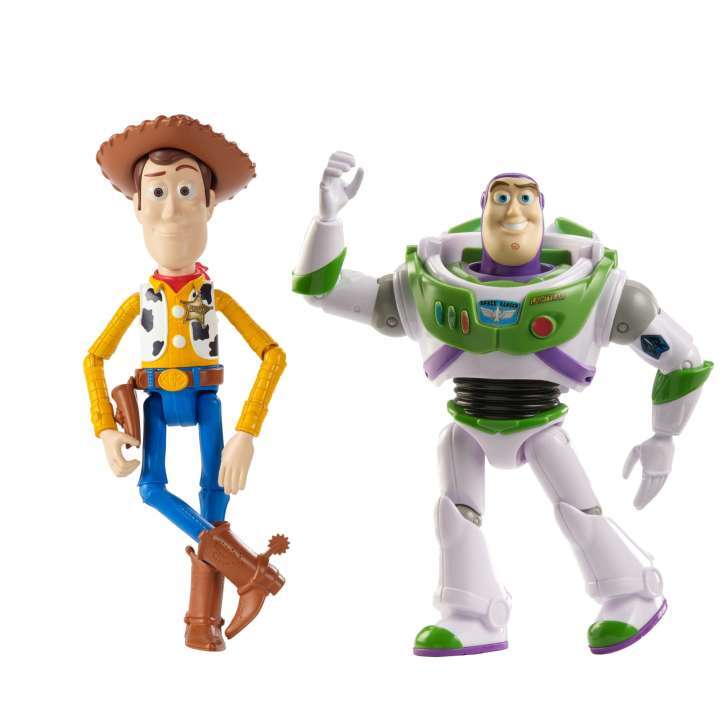 DISNEY PIXAR - BUZZ AND WOODY 7 INCH 2 PACK - PIZZA PLANET ADVENTURE PACK - Image 2