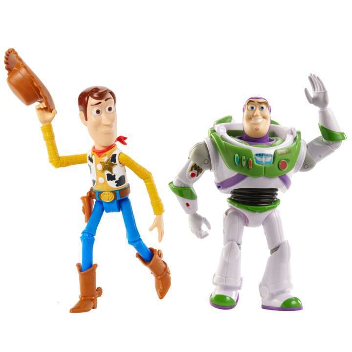 DISNEY PIXAR - BUZZ AND WOODY 7 INCH 2 PACK - PIZZA PLANET ADVENTURE PACK - Image 3