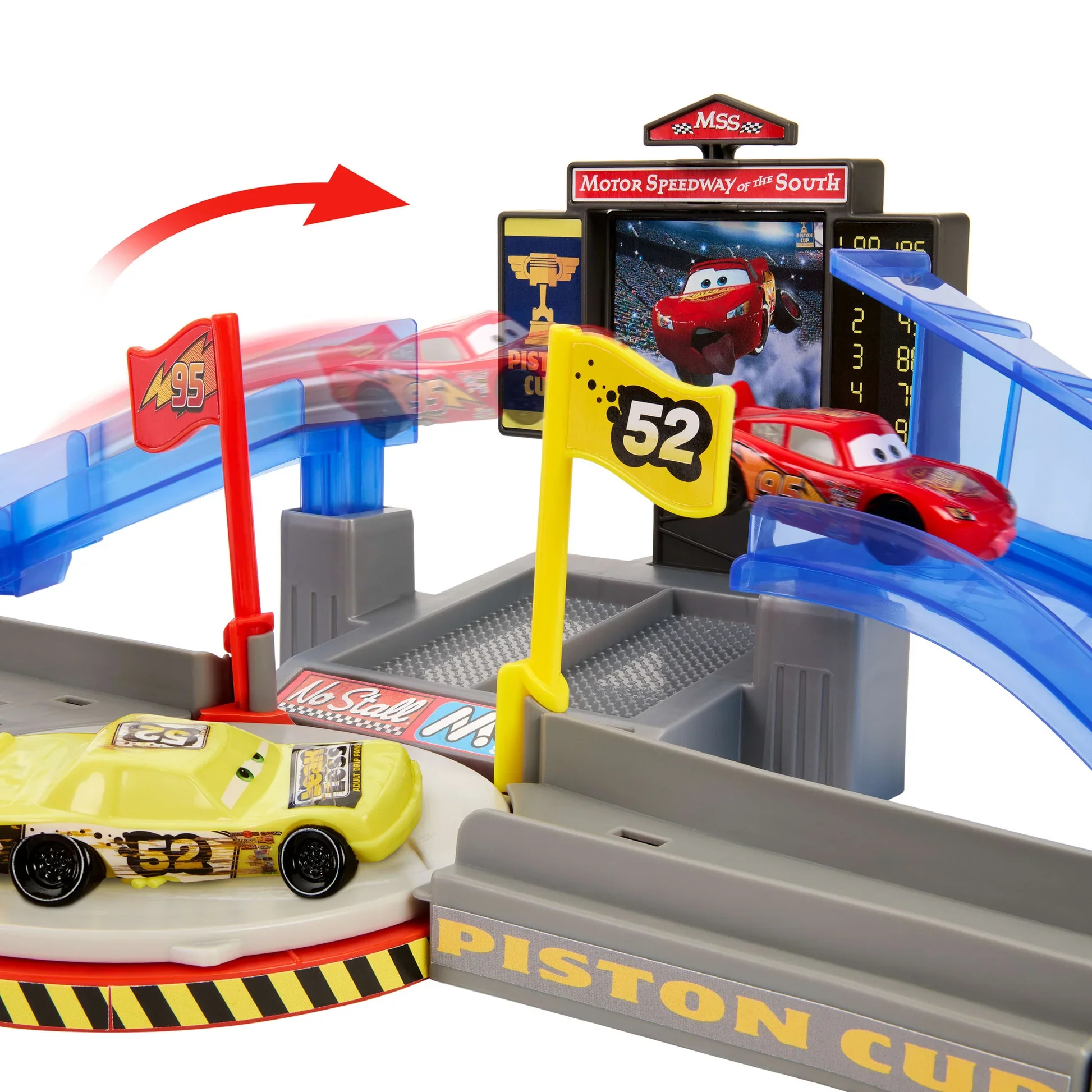 DISNEY PIXAR CARS - PISTON CUP STUNTING SPEEDWAY - Image 4