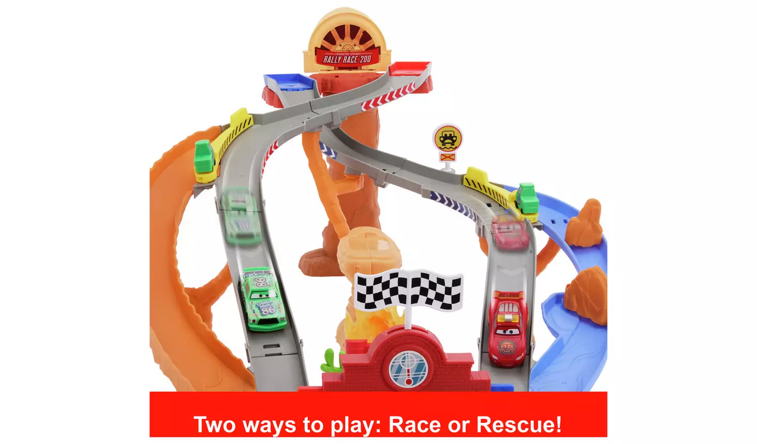 DISNEY PIXAR CARS - RESCUE ROAD RACEWAY - Image 3