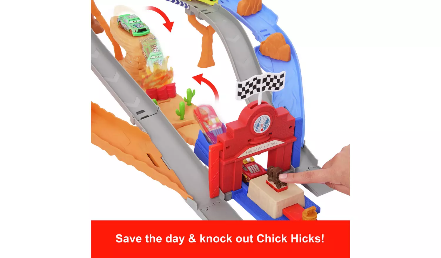 DISNEY PIXAR CARS - RESCUE ROAD RACEWAY - Image 5