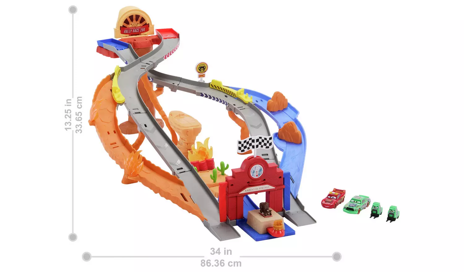 DISNEY PIXAR CARS - RESCUE ROAD RACEWAY - Image 6