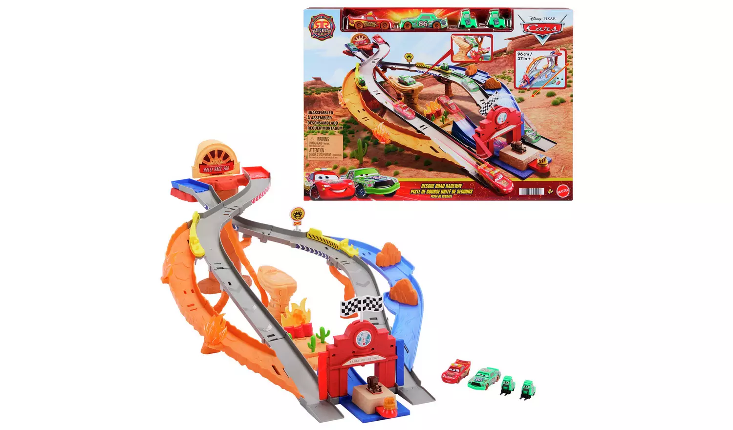 DISNEY PIXAR CARS - RESCUE ROAD RACEWAY - Image 7