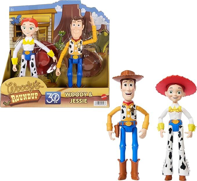 DISNEY PIXAR TOY STORY - WOODY'S ROUNDUP WOODY & JESSIE 2 PACK - Image 2