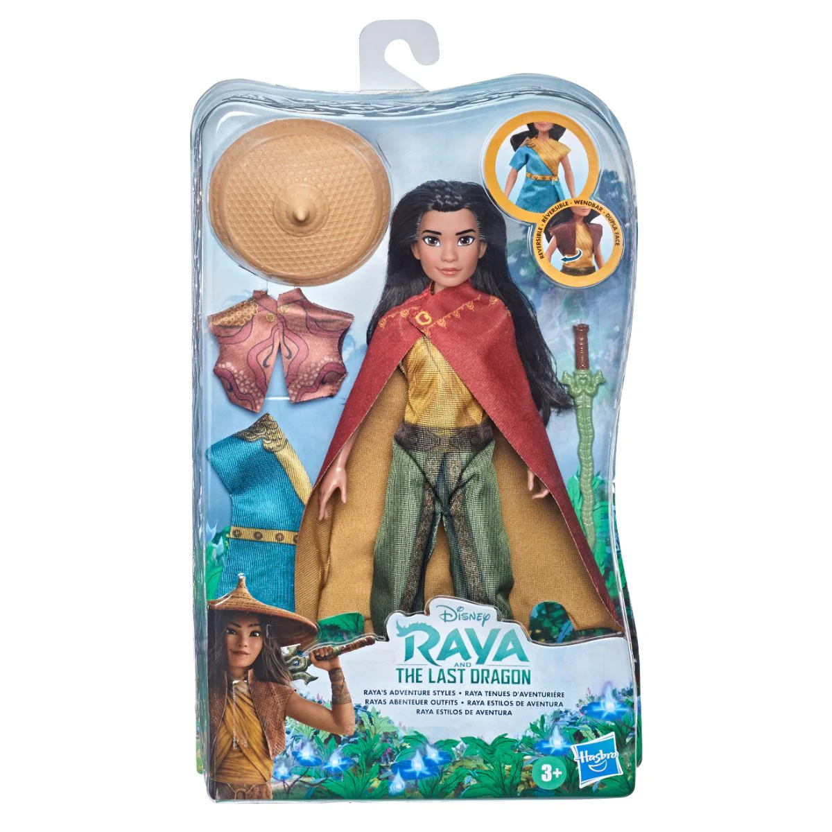 DISNEY PRINCESS RAI RAYAS ADVENTURE STYLES